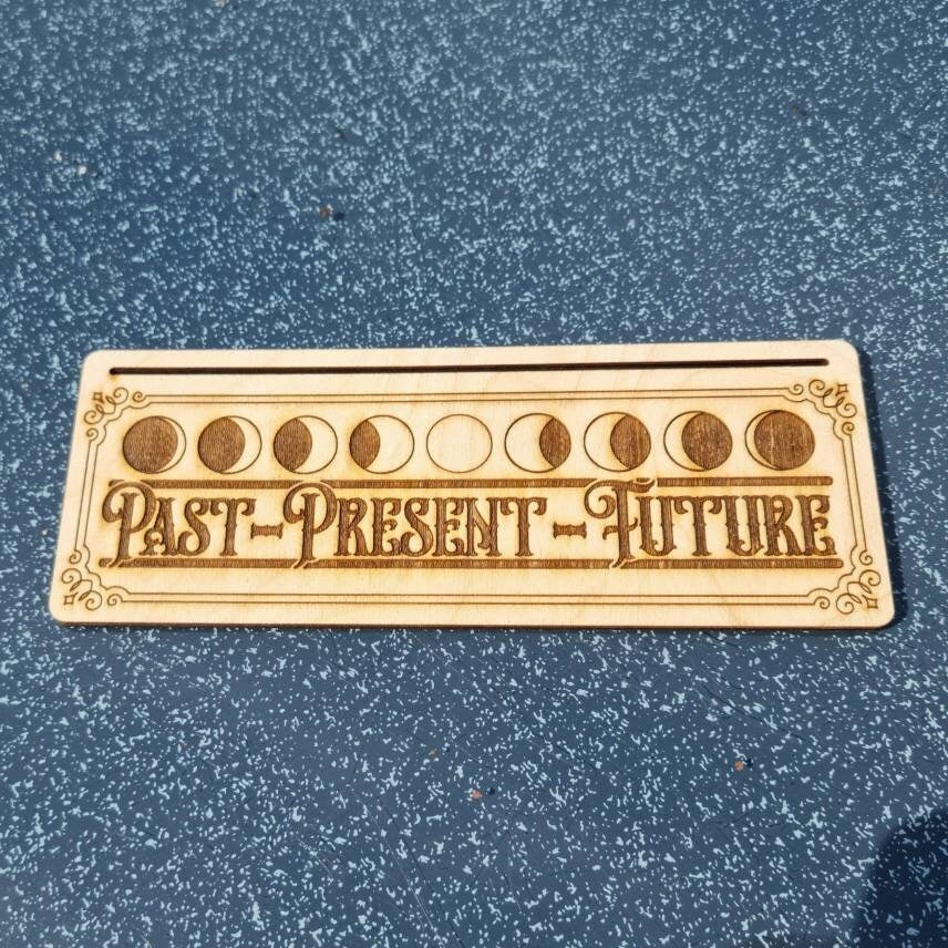 Card Stand (Oracle, Tarot, Angel) "Past-Present-Future"