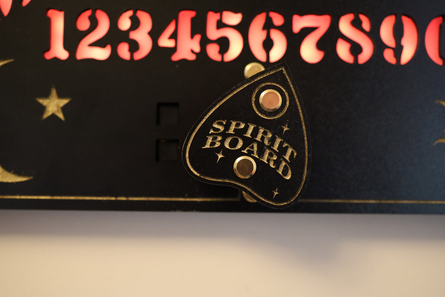 Ouija Board LED Clock