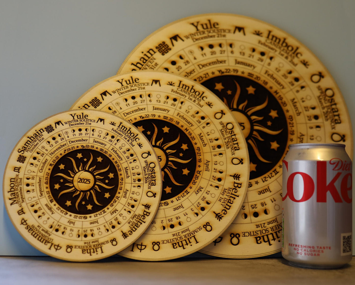 2026 Wheel of the year Moon phase calendar