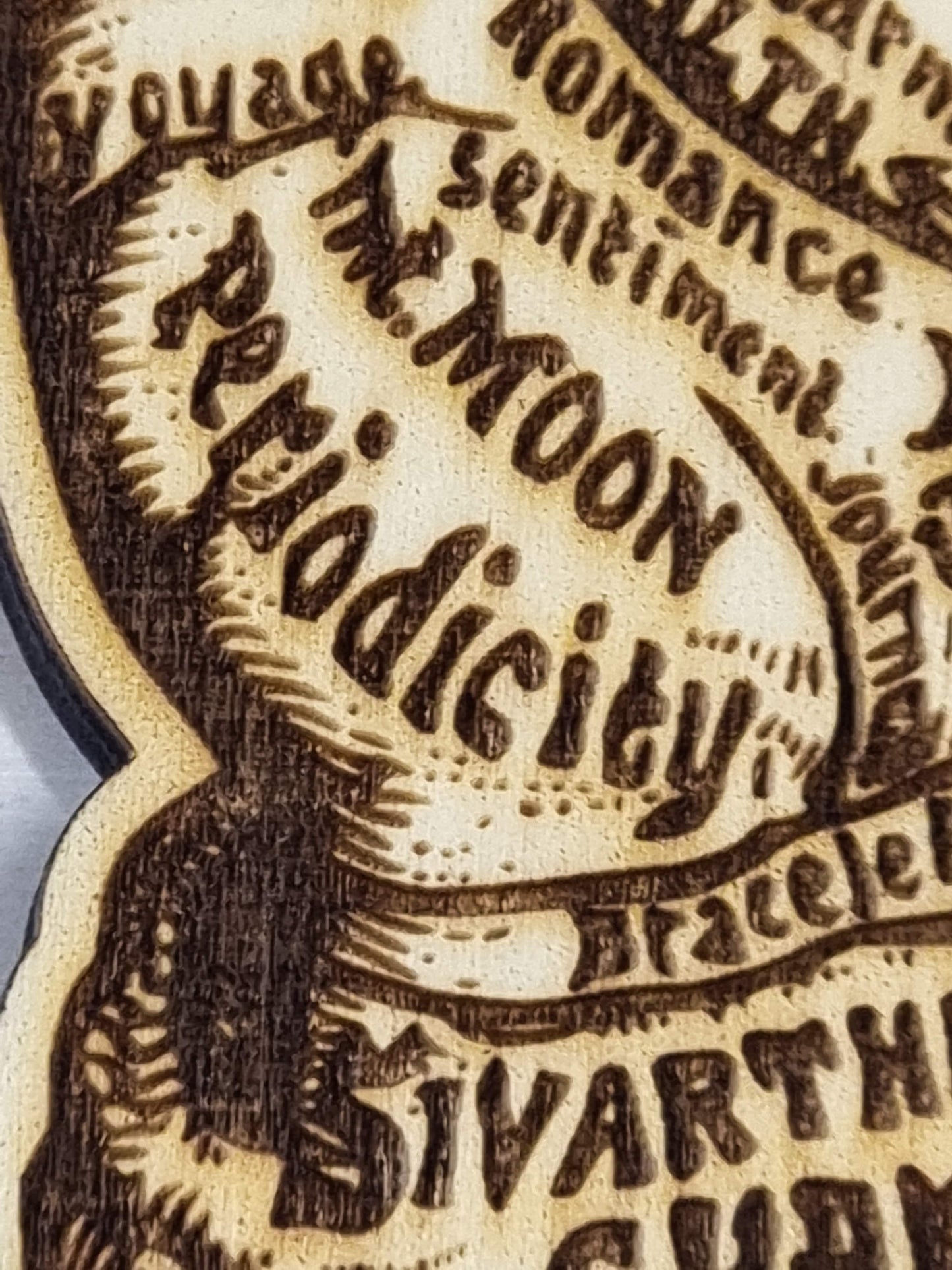 Palmistry Chart of the Hand, 20cm Unique witchy gift altar