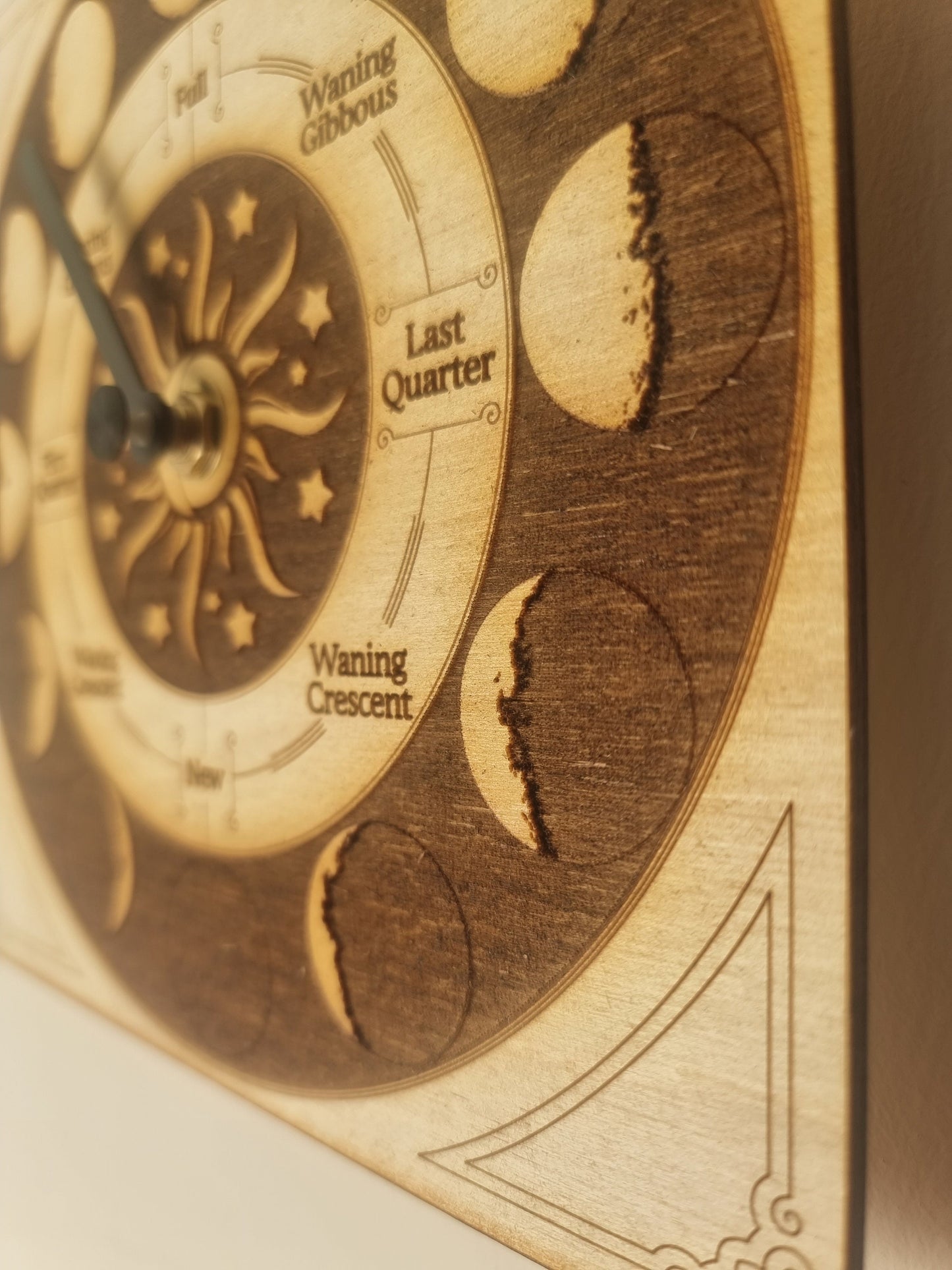 Moon Phase Clock Heritage Style