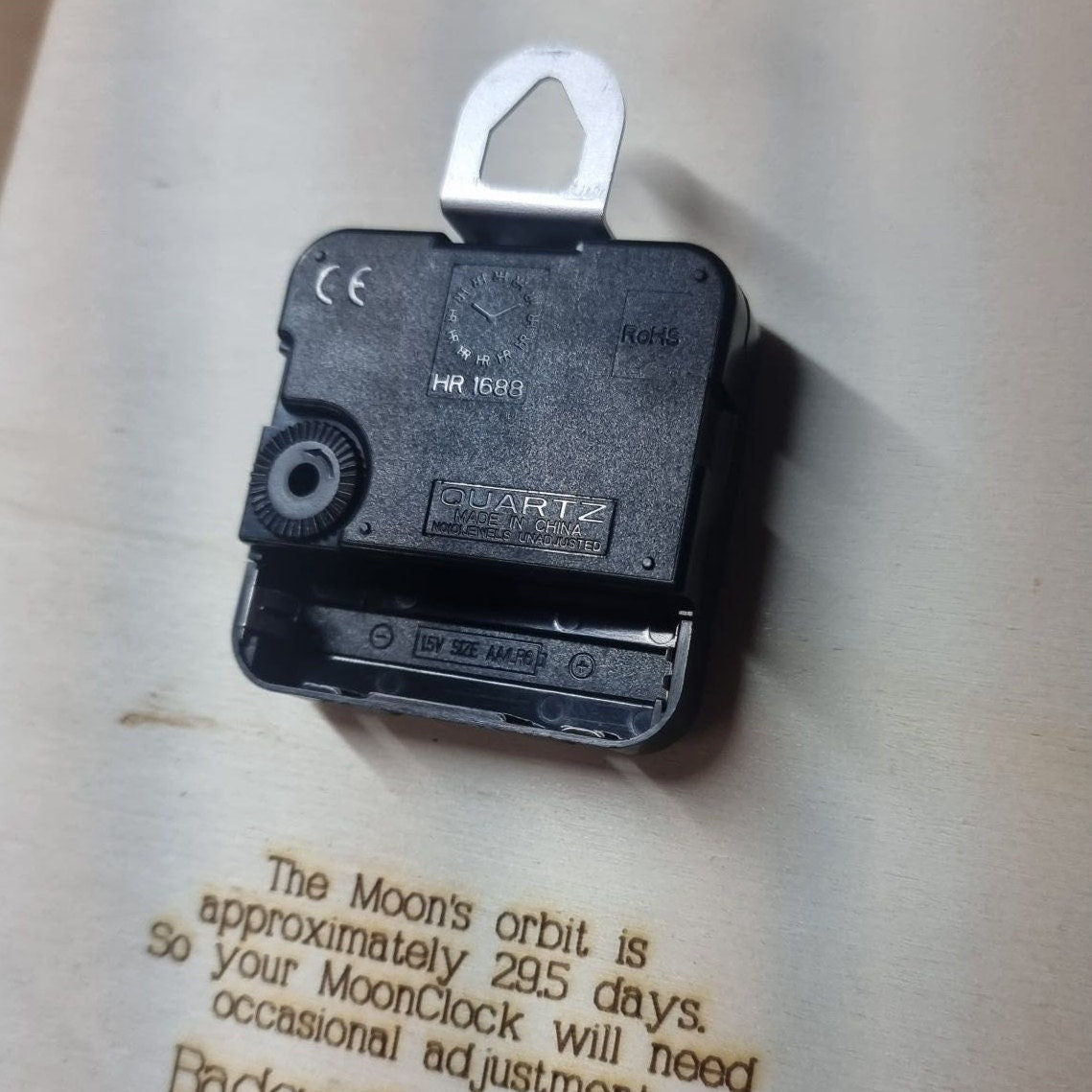 Moon Phase Clock Heritage Style