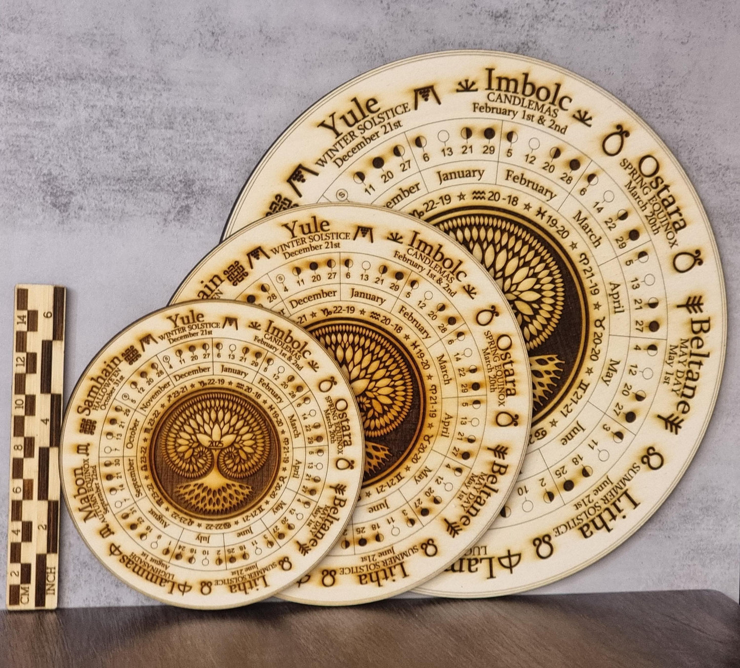 2026 Wheel of the year Tree of Life Design